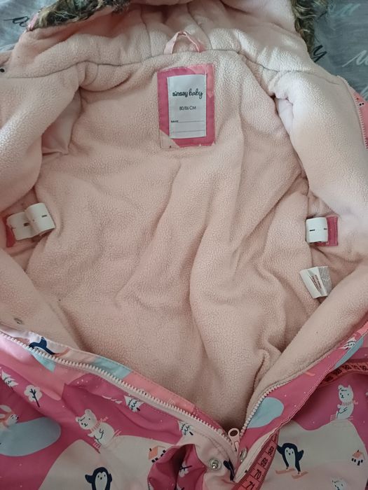 Комбінезон зимовий на дівчинку