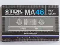 TDK MA 46 TYP IV Metal model na rok 1982/84 rynek Japoński