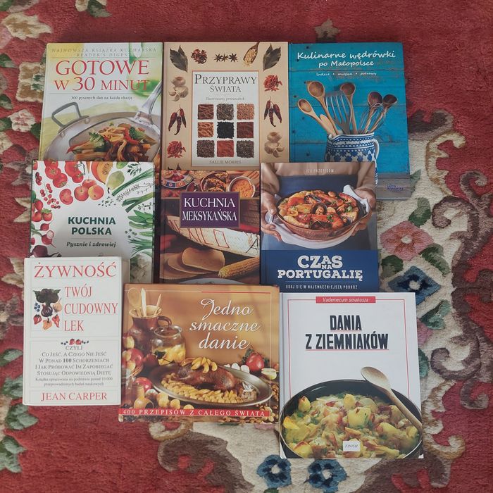 Książki o kulinariach