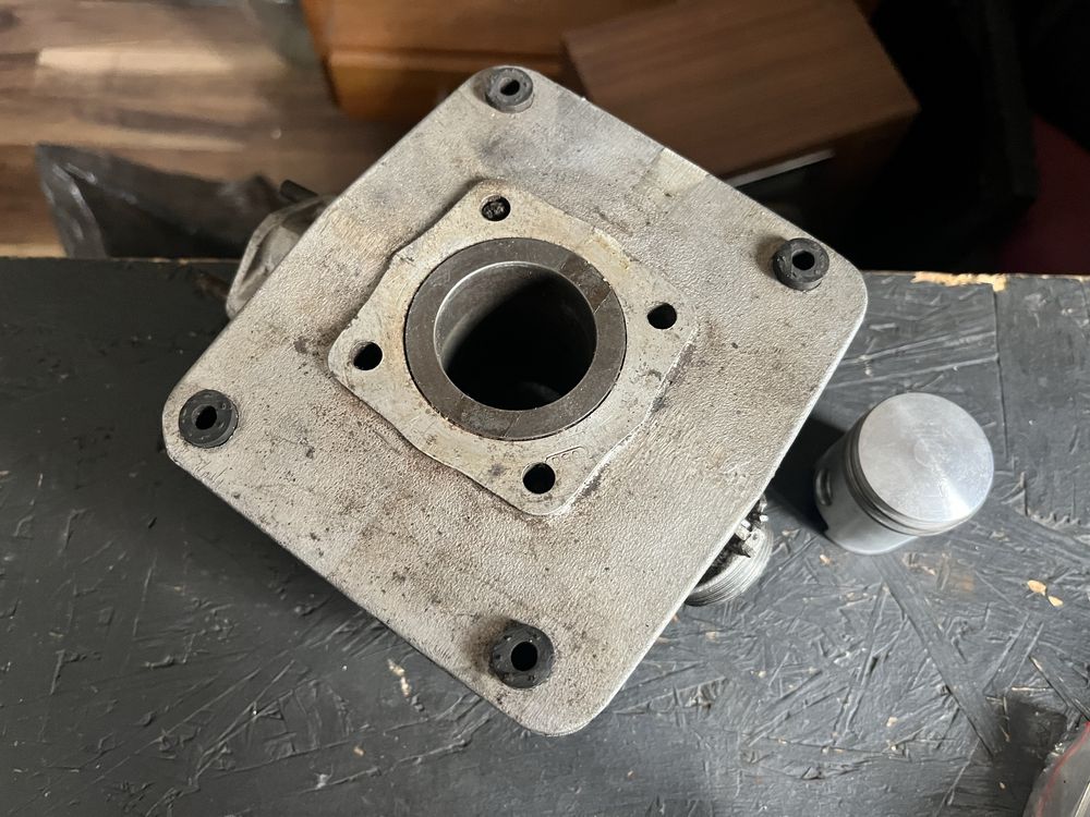 Simson S51 SR50 KR51 cylinder fabryczny DDR nominal 38mm tlok