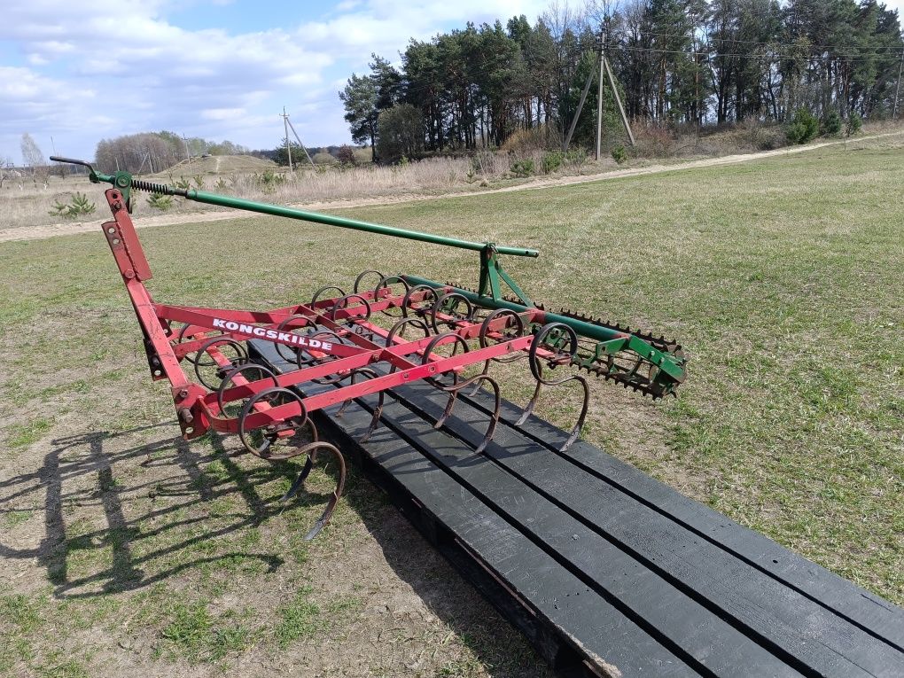 Культиватор німецький Kongskilde конскаілде 1.8 метри з катком