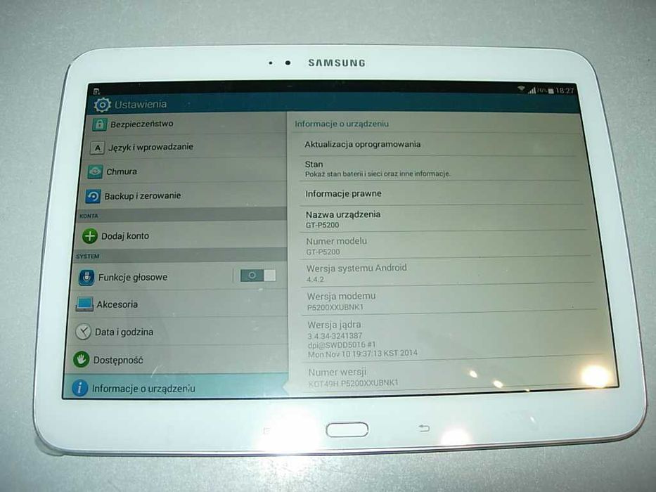 Tablet Samsung Galaxy Tab 3 10,1" 1,5 GB / 16 GB biały GT-P5200