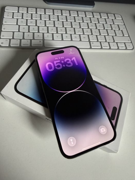 iPhone 14 Pro 256gb Deep Purple Bateria 100%