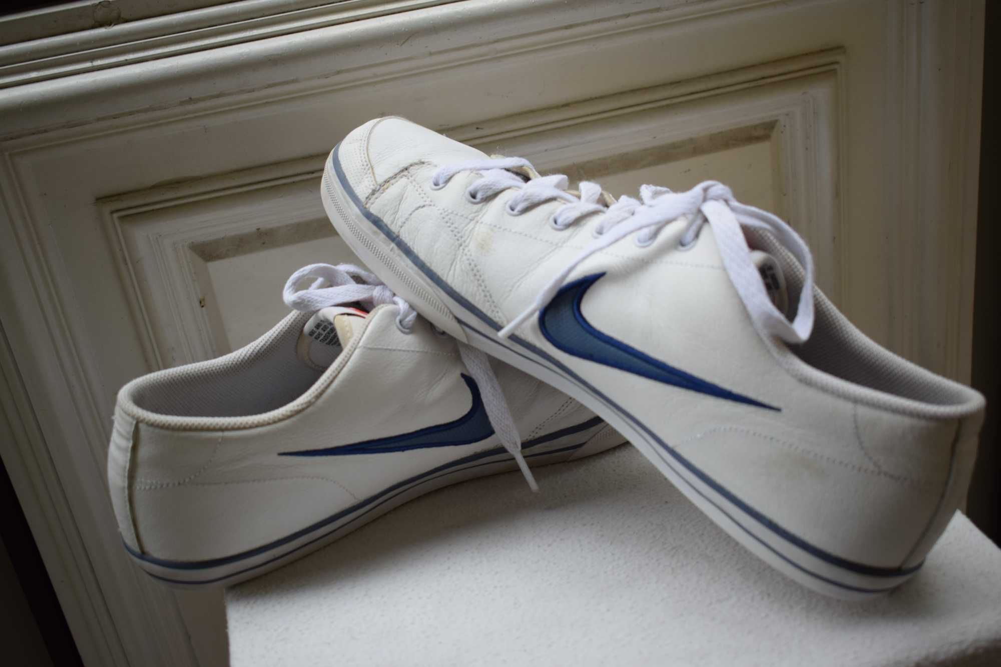 кожаные кеды кроссовки Nike р. 46 30 см