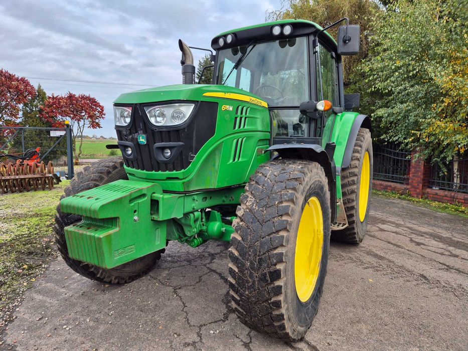 John Deere 6115M  Pneumatyka nie pracował w rolnictwie