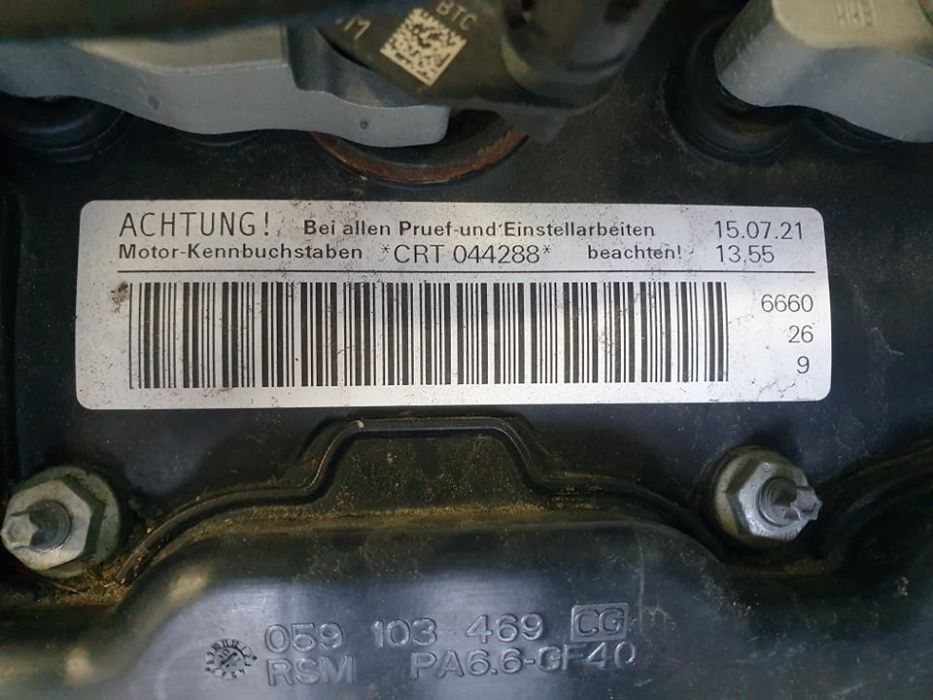 Motor Audi A7 3.0 TDI 2015 de 215cv, ref CRTE