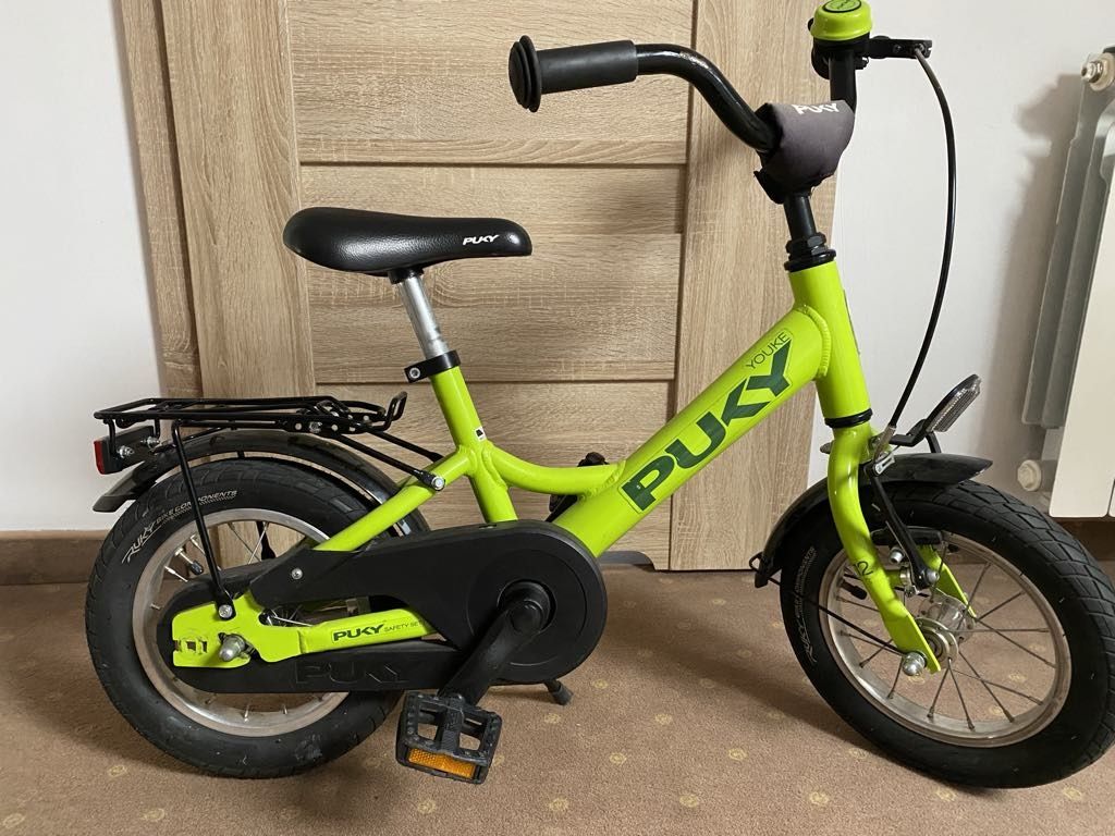 Rower Puky 12" zielony
