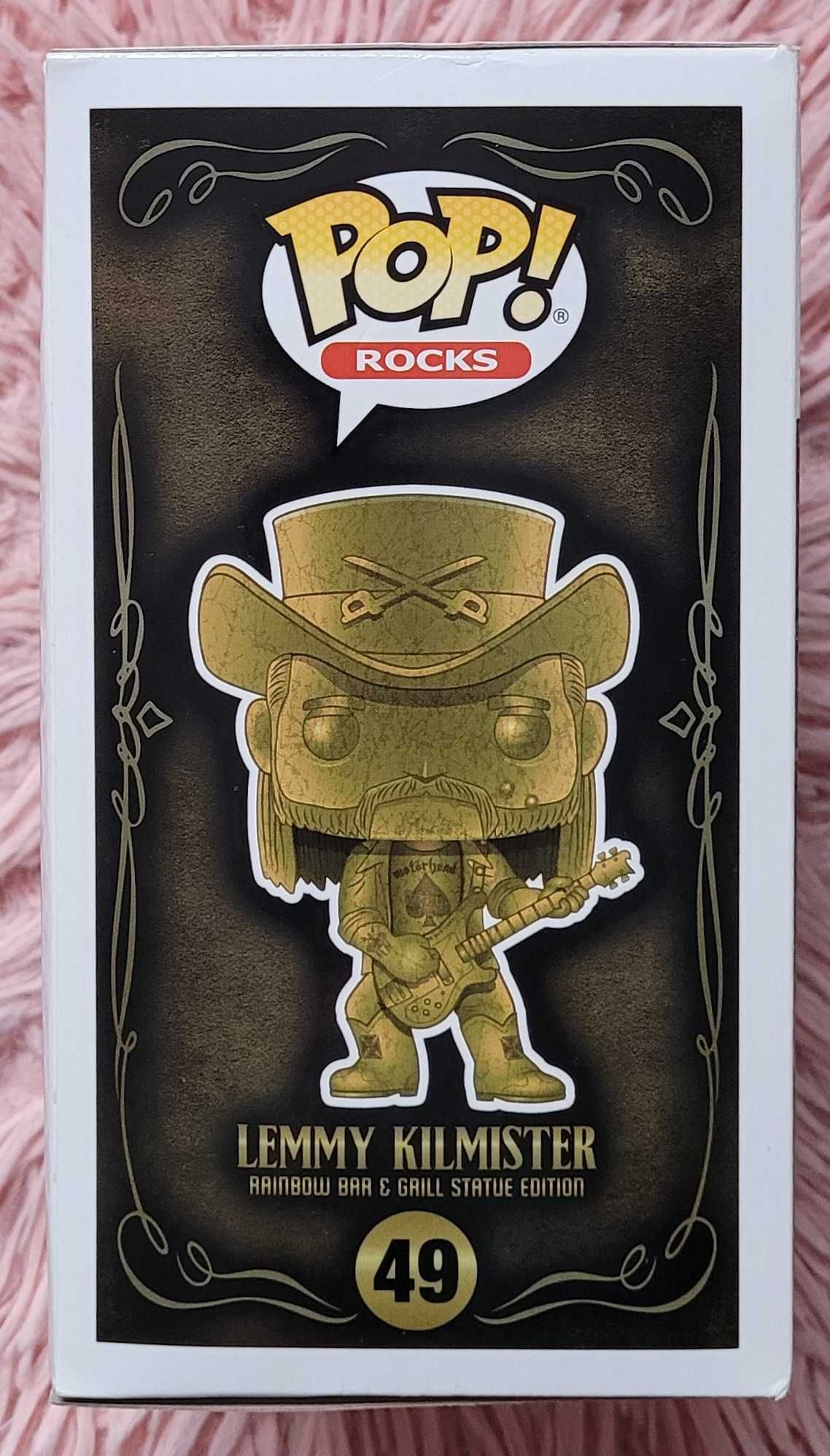 Figurka Funko POP! LEMMY KILMISTER WITH GUITAR Motorhead Exclusive #49