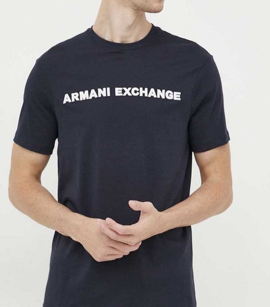 Футболки чоловічі Armani Exchange A|X Emporio Армани мужская футболка