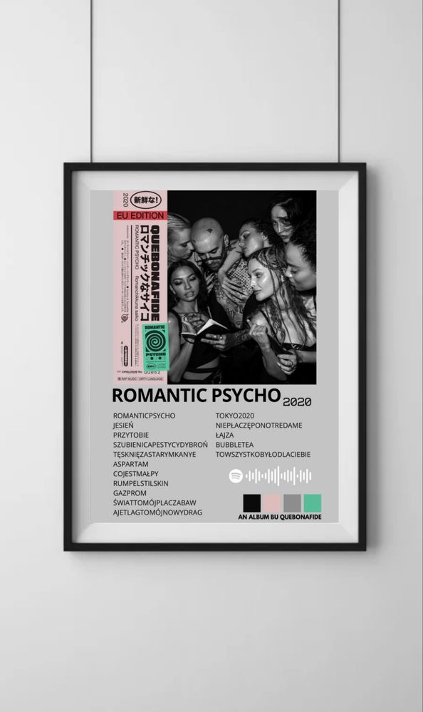 Plakat Bedoes „Romantic Psycho”