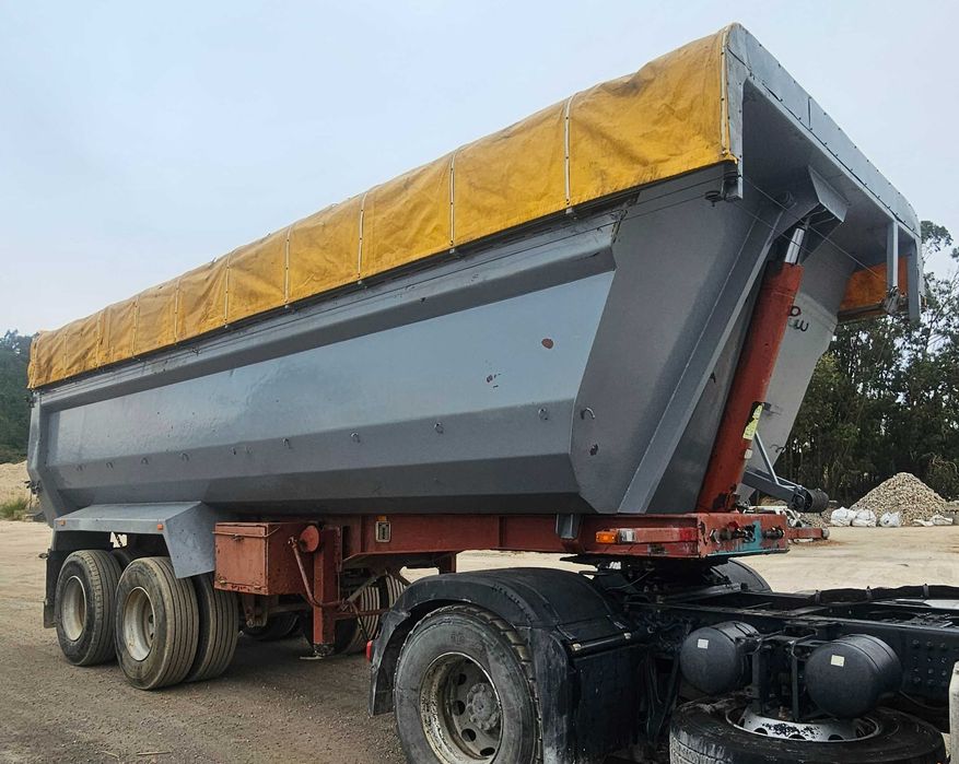 Semi reboque basculante hardox Fruehauf