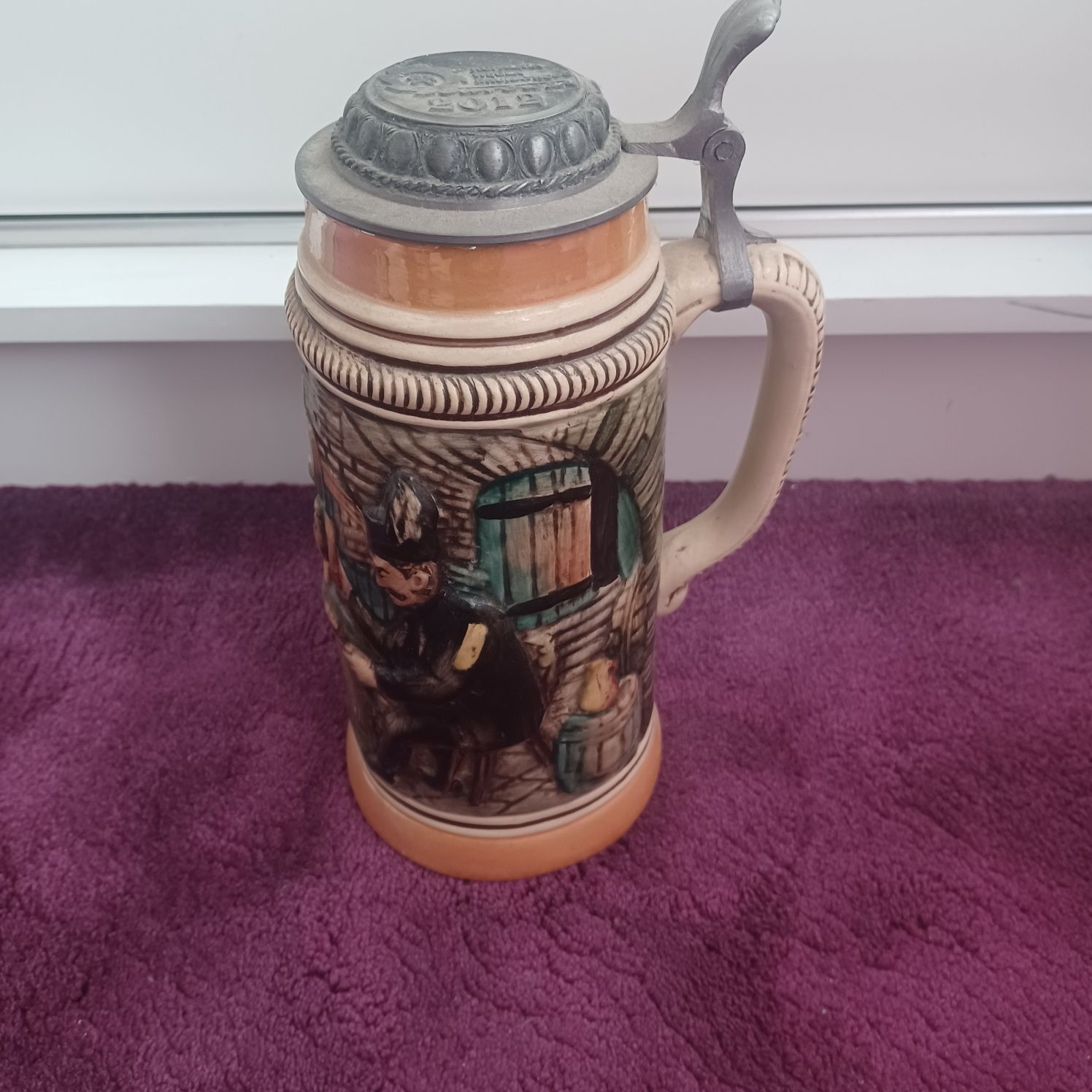 Kufel do piwa ozdobny karczma oryginał