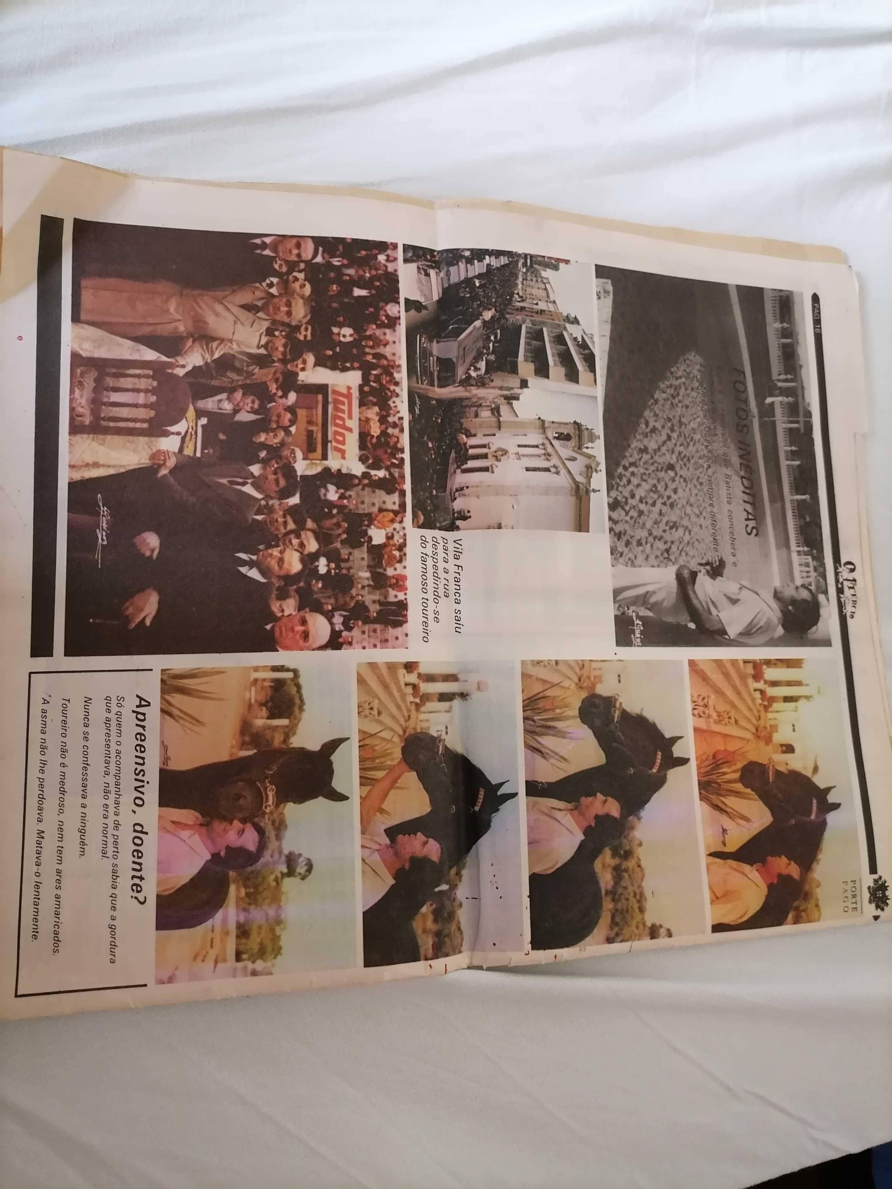 Tauromaquia O 1º Tércio Número Especial O ADEUS a MESTRE BATISTA 1985