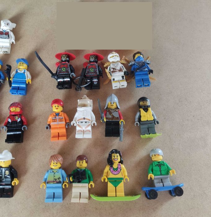 Minifigurki LEGO City/Ninjago/Nexo Knights/Chima/Minecraft