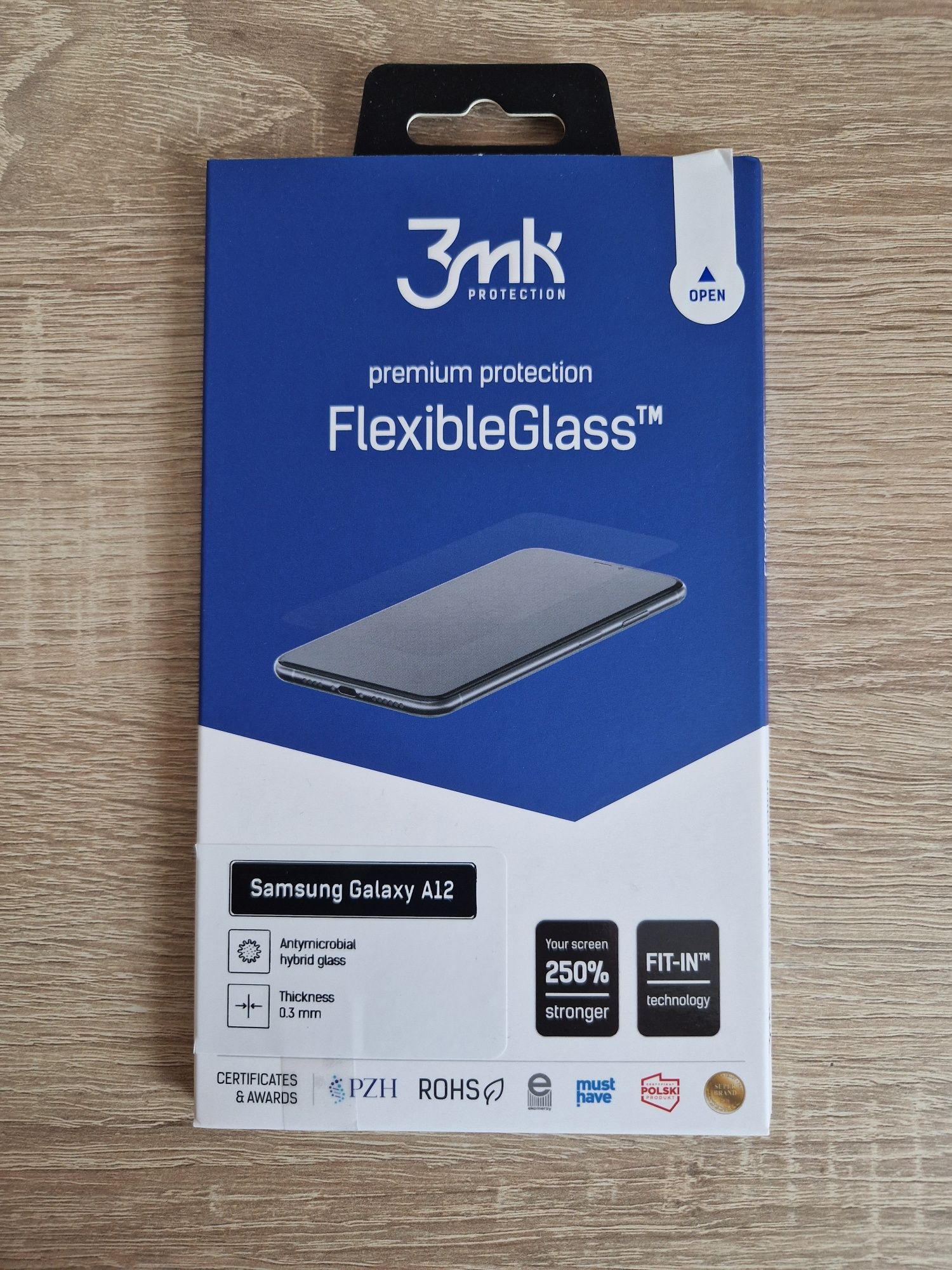 Hartowane szkło hybrydowe 3MK FlexibleGlass do Samsung Galaxy A12