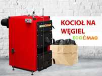 KOCIOŁ na DREWNO / WĘGIEL / CHRUST - piec, kotły 5 KLASA Unieko 11kw