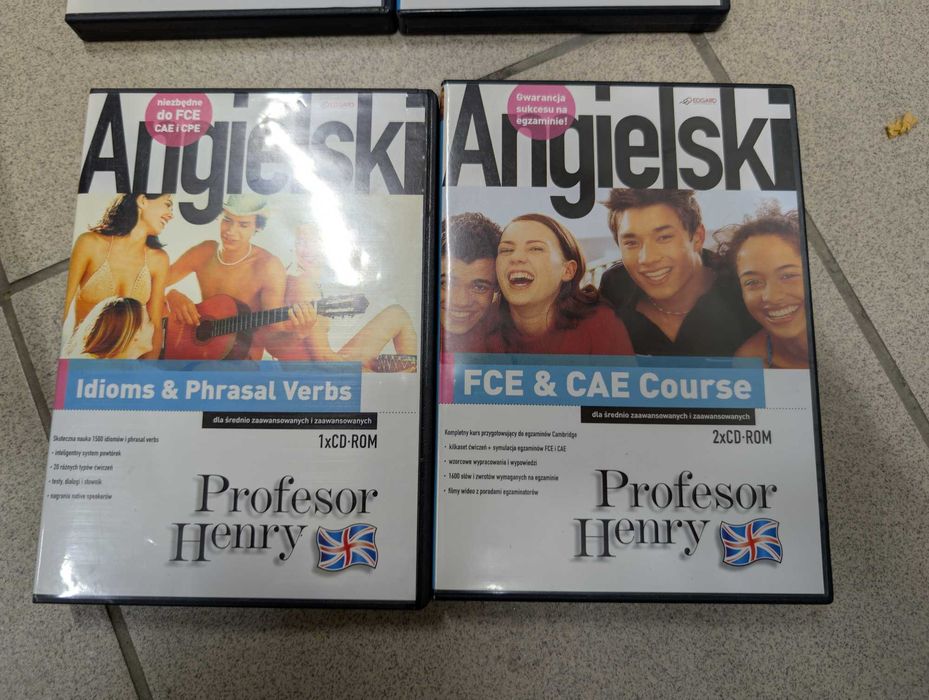 Angielski Profesor Henry Idioms & Phrasal Verbs oraz FCE & CAE Course