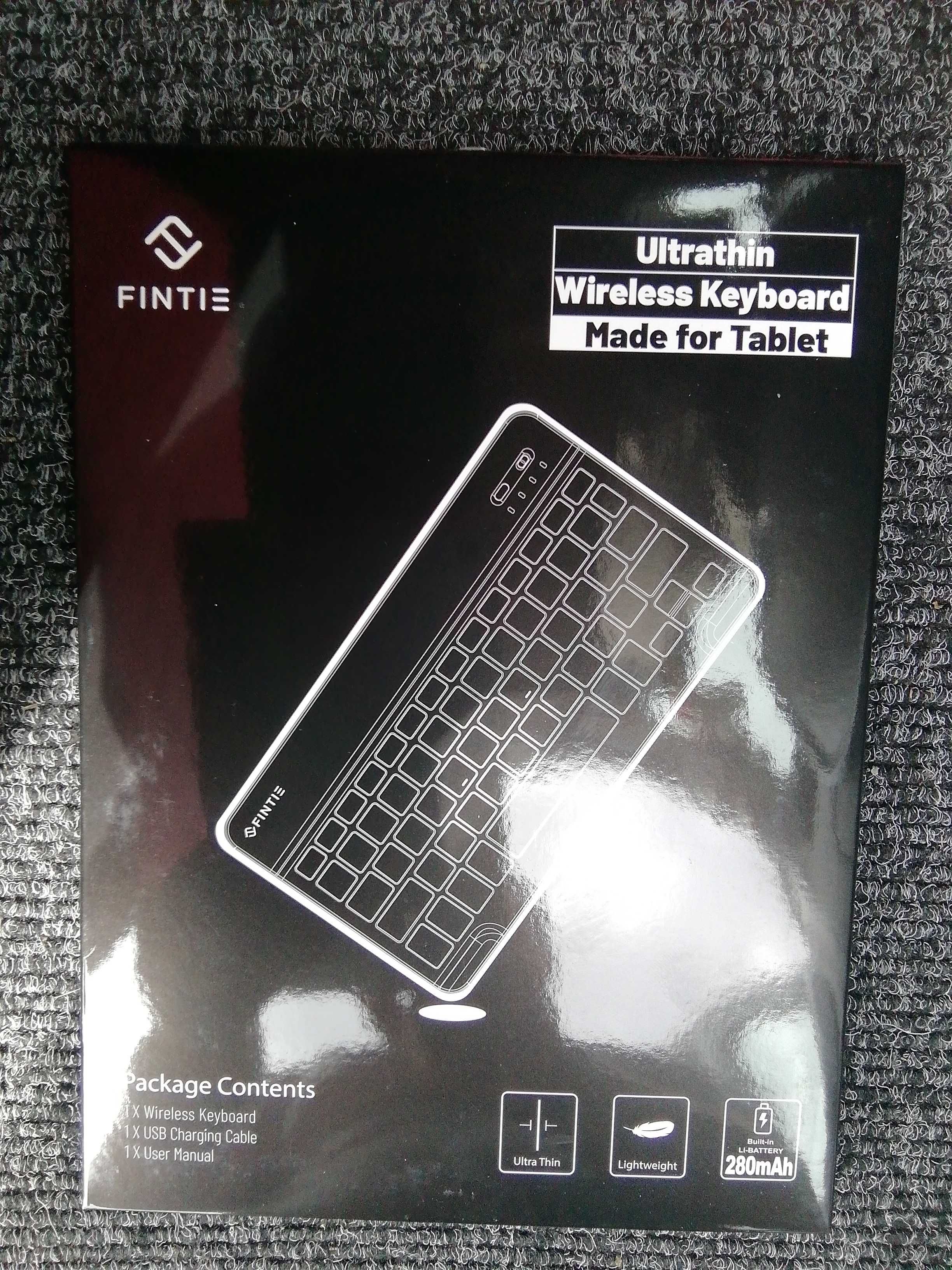 Etui+klawiatura FINTIE do IPada 10.2 NOWA