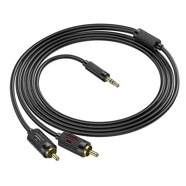 Hoco UPA28 AUX to 2RCA аудіо кабель провід для підключення звука
