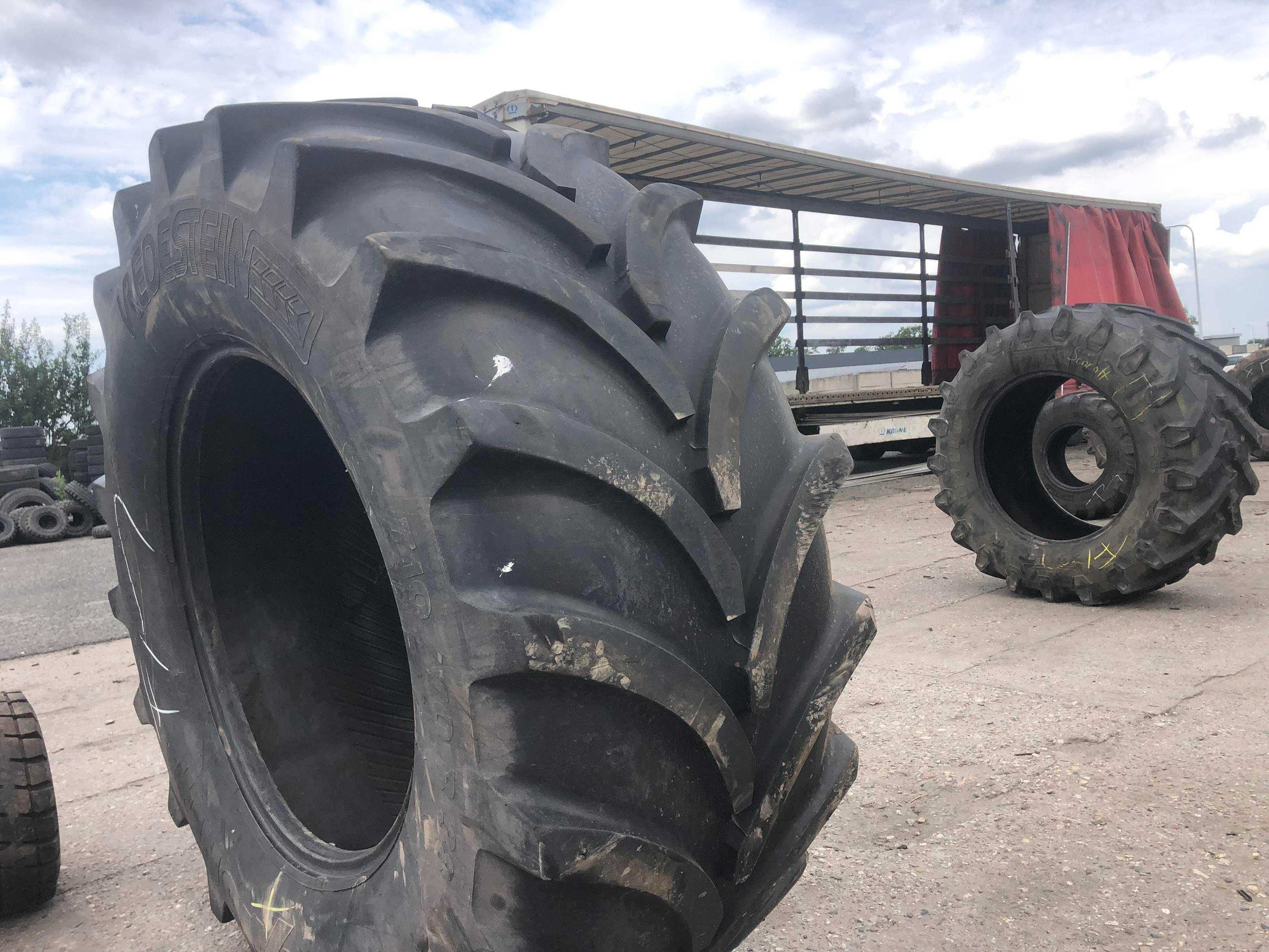 Opona Używana 710/70r38 Vredestein Traxion+ Radial 70/80% Bieżnika