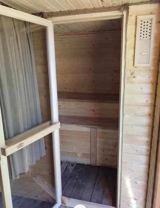 Баня на  колесах та чан