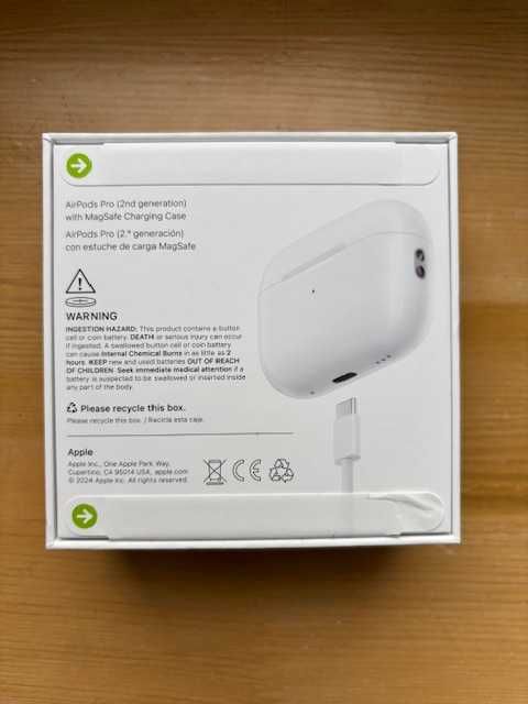 Nowe Air Pods Pro 2 najnowszy model 2024 z USB-C
