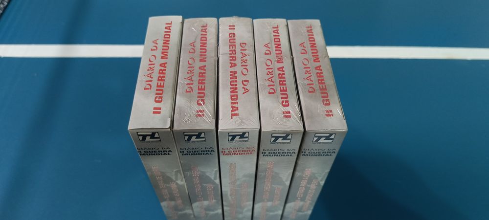 Coleção sobre a primeira guerra mundial VHS.
