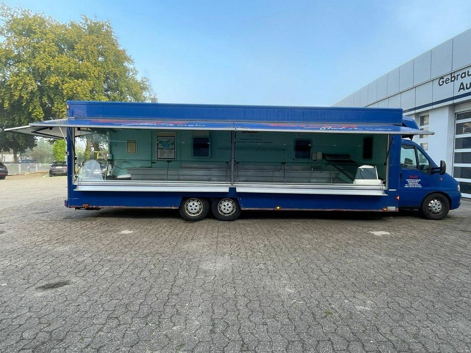 Fiat Ducato  Ducato Autosklep wędlin Gastronomiczny Food Truck Foodtruck sklep bar