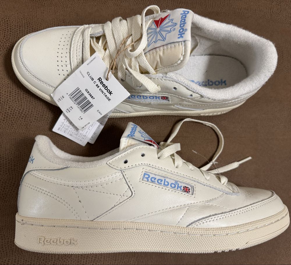 Reebok кросівки унісекс gx3687 нові шкіра оригінал