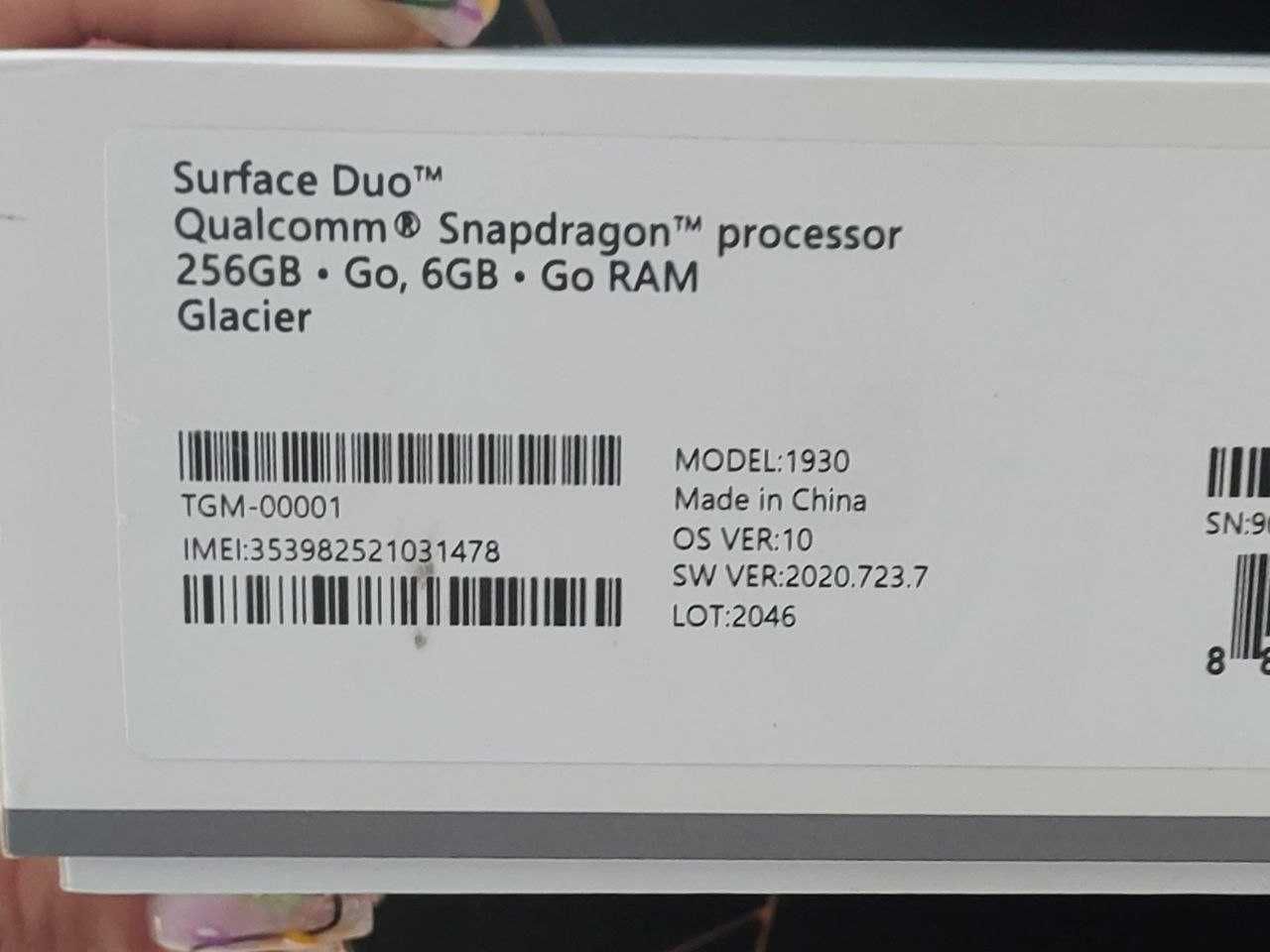 Microsoft Surface Duo 6GB/256GB (TGM-00001)