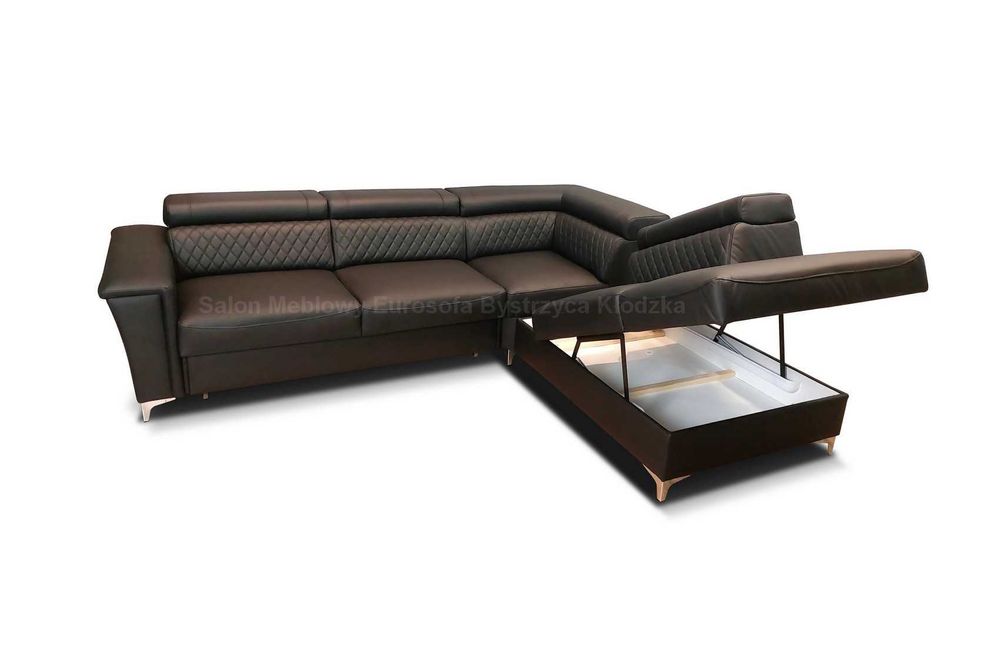 Narożnik skórzany Glamour 277x231 i inne, sofa ze skóry, rogówka SKÓRA