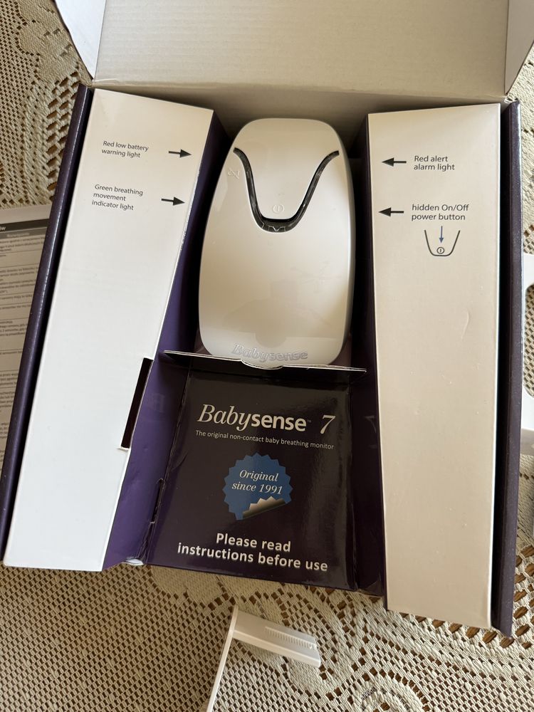 Babysense 7 monitor oddechu w idealnym stanie