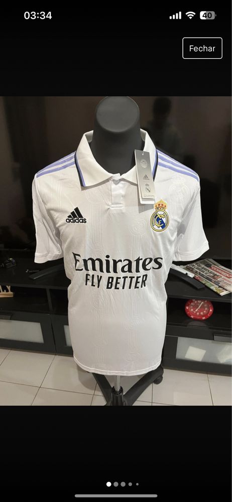 Camisola Real Madrid