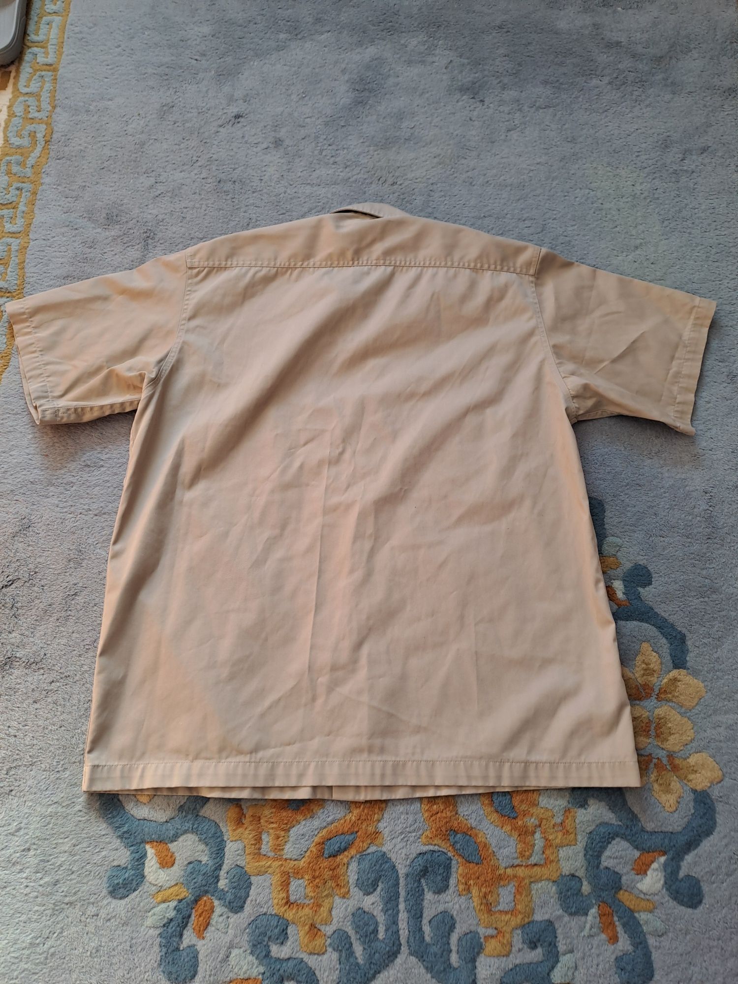 Koszula markow Surplus XXL w stylu wojskowym piaskowa bawełna