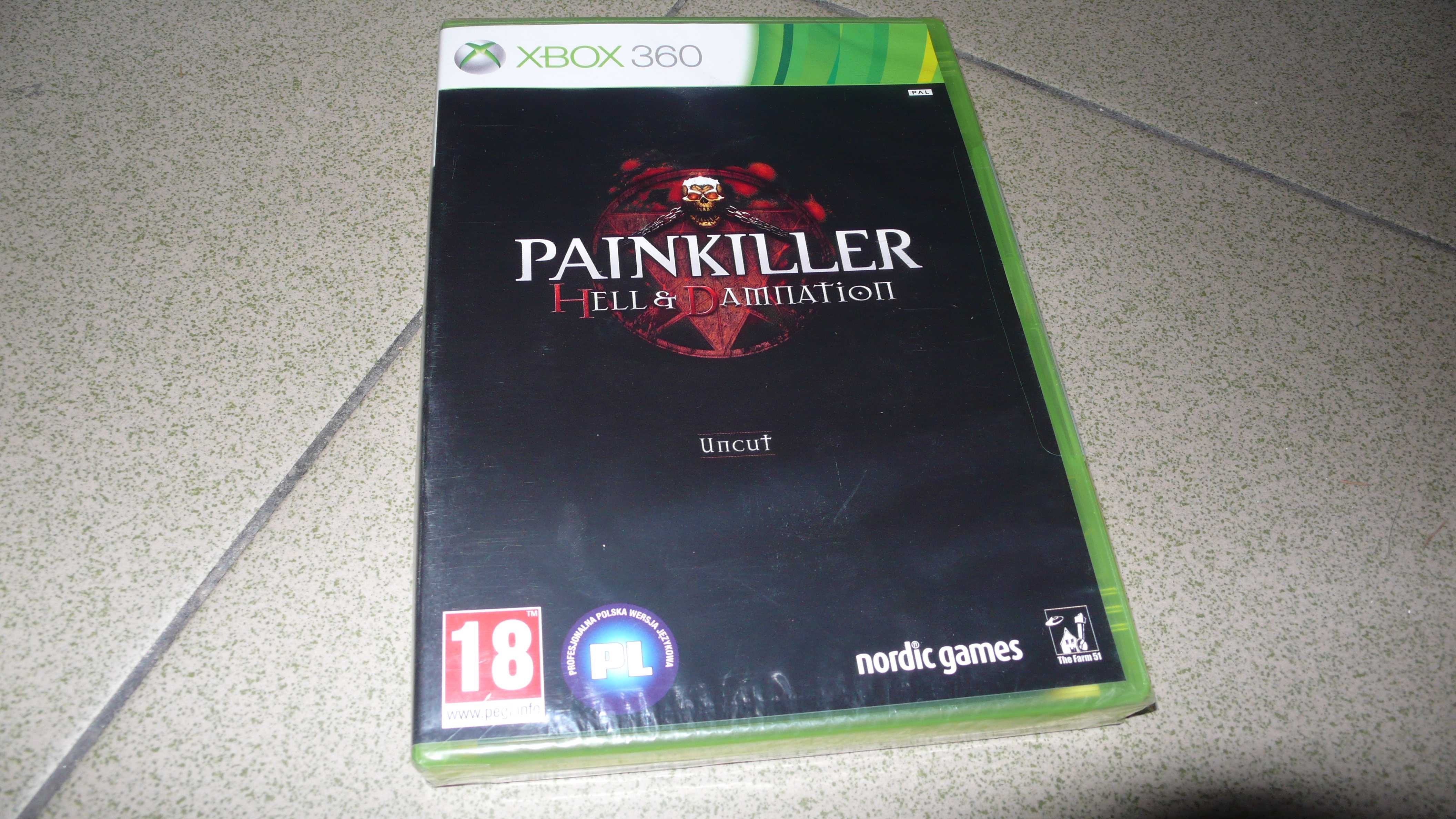 Painkiller polska wersja na XBox360 nowa w folii