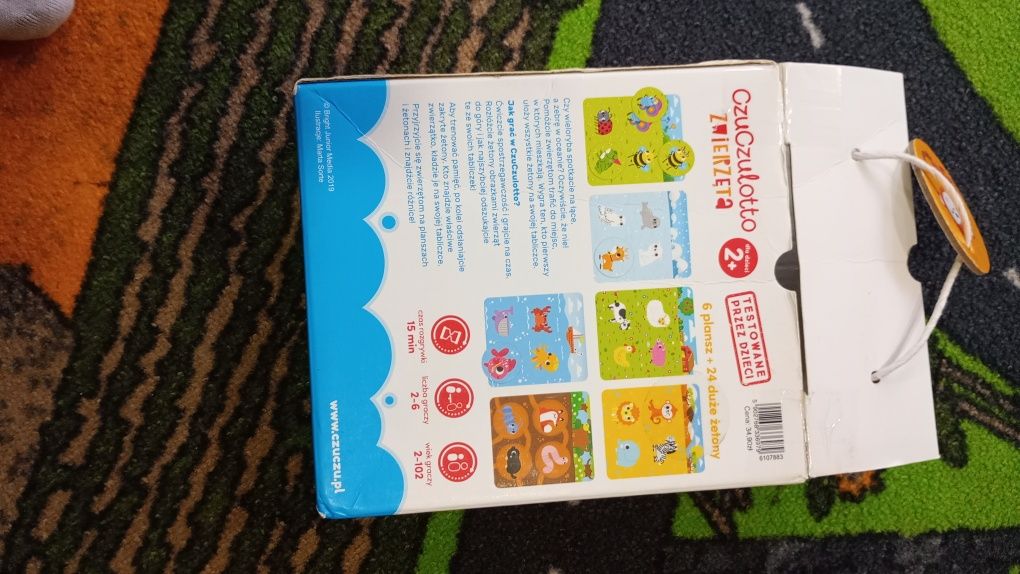 Puzzle czuczulotto zwierzęta 2+