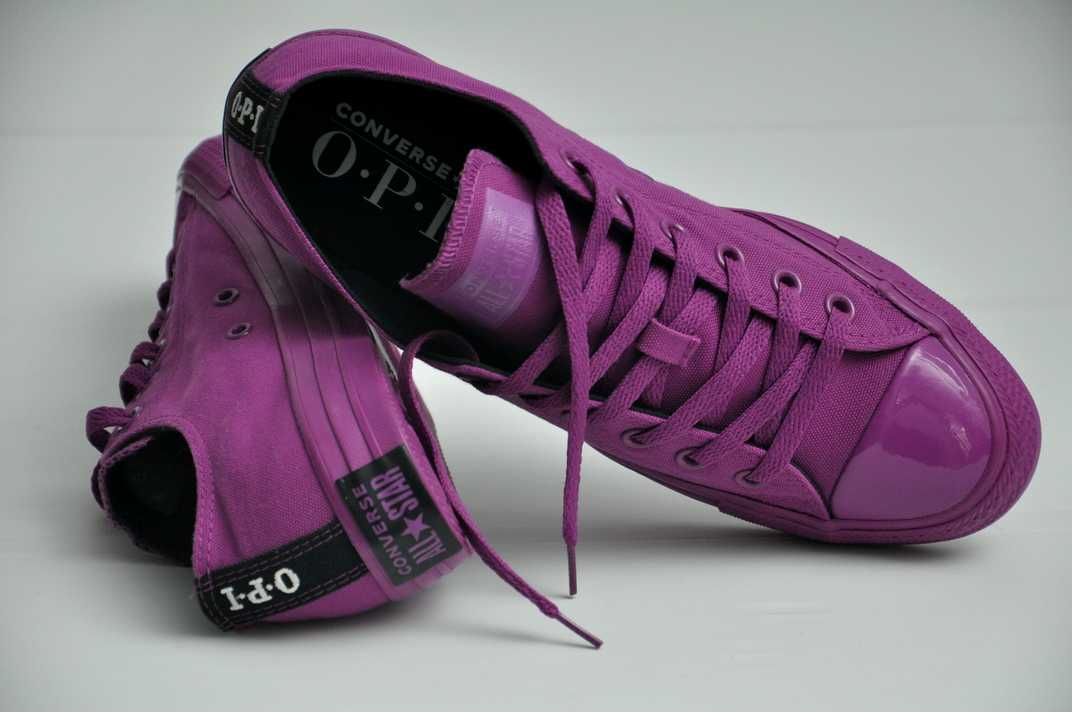 "Converse x O.P.I", Женские кеды "John Galliano". Оригинал. р. 40.