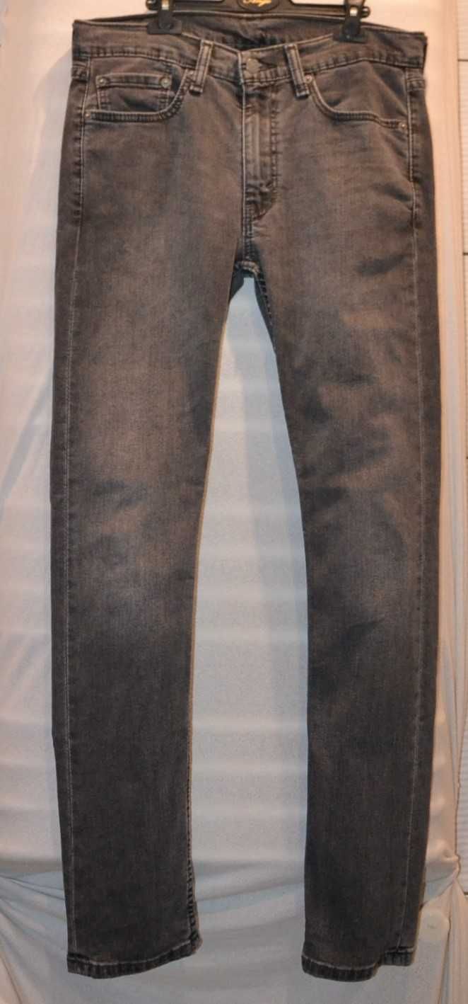 LEVI'S 519 Skinny Jeans Spodnie Męskie W32 L32 Oryginalne Super Stan