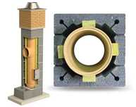 8M K Ø 16 18 20 STANDARD 8mb System Komin Ceramiczny Systemowy