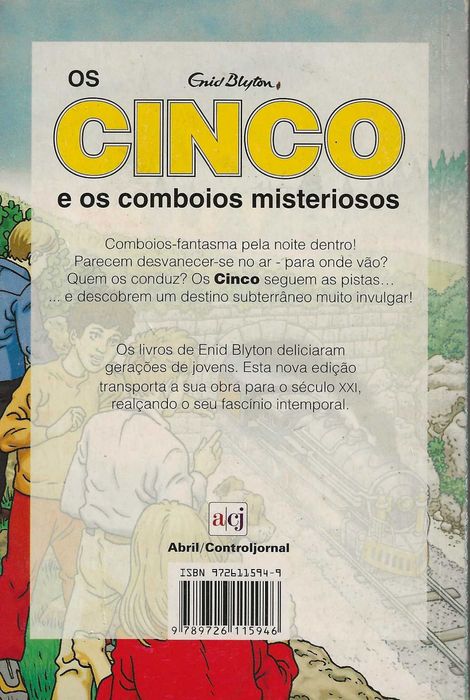 Os Cinco e os Comboios Misteriosos - Nº 7