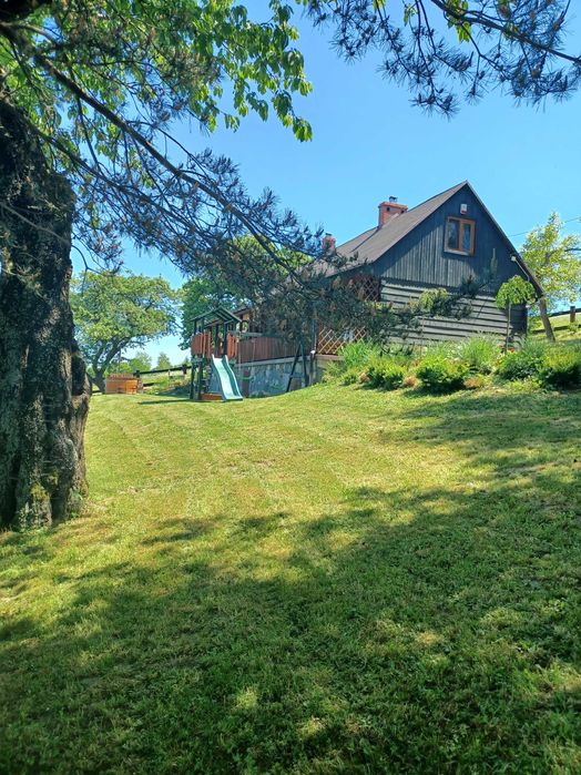 Domek do wynajęcia ,chata ,jacuzzi, na uboczu, wieś, Bieszczady, balia