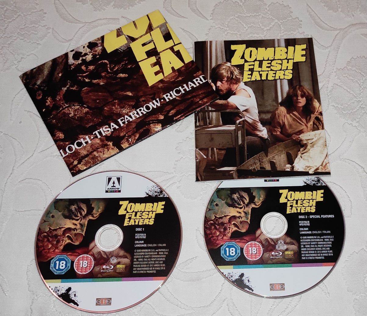 Zombie Flesh Eaters - Arrow limited Steelbook