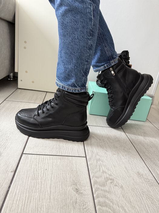 Ботинки зимові натуральна шкіра