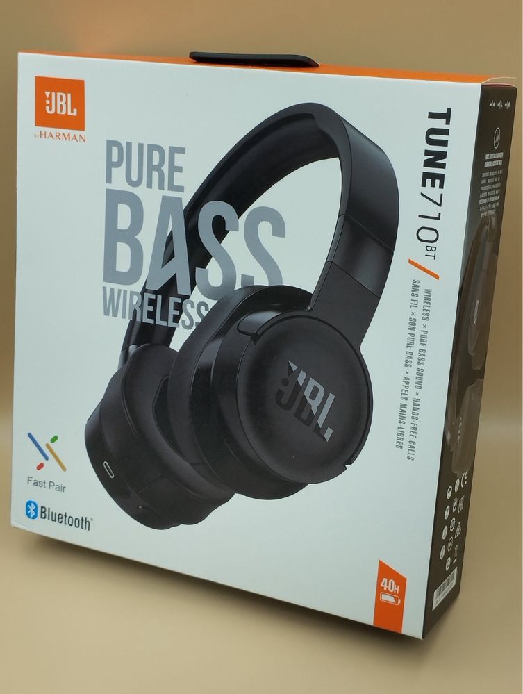 Безпровідні наушники JBL Tune 710NC Black