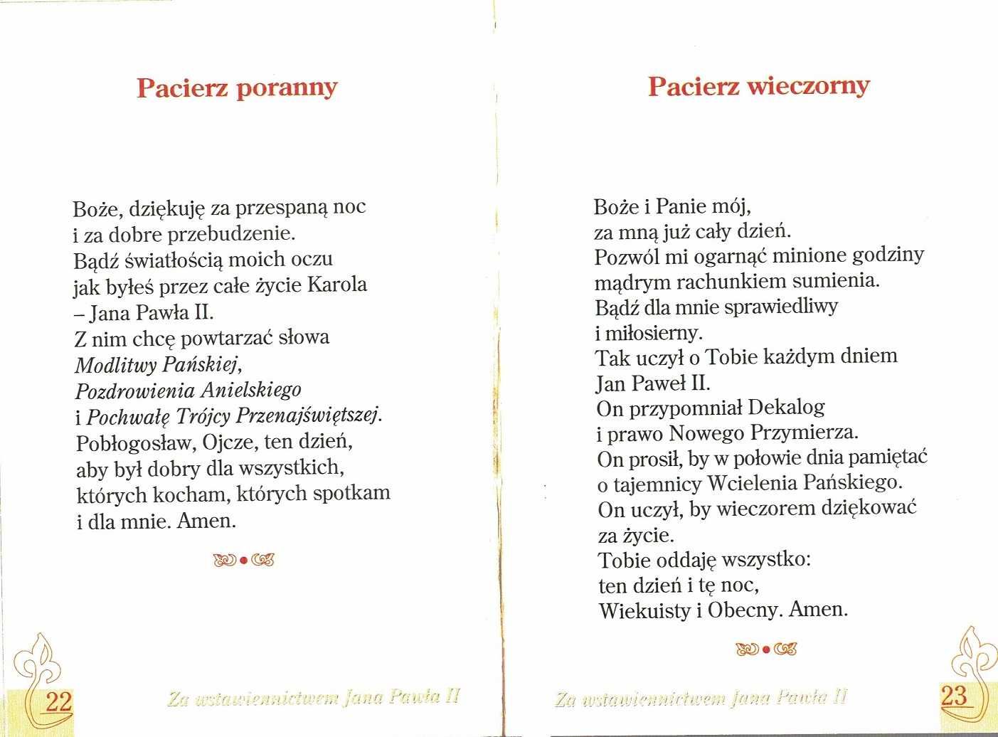 Modlitewnik za wstawiennictwem Jana Pawła II ks. Henryk Romanik