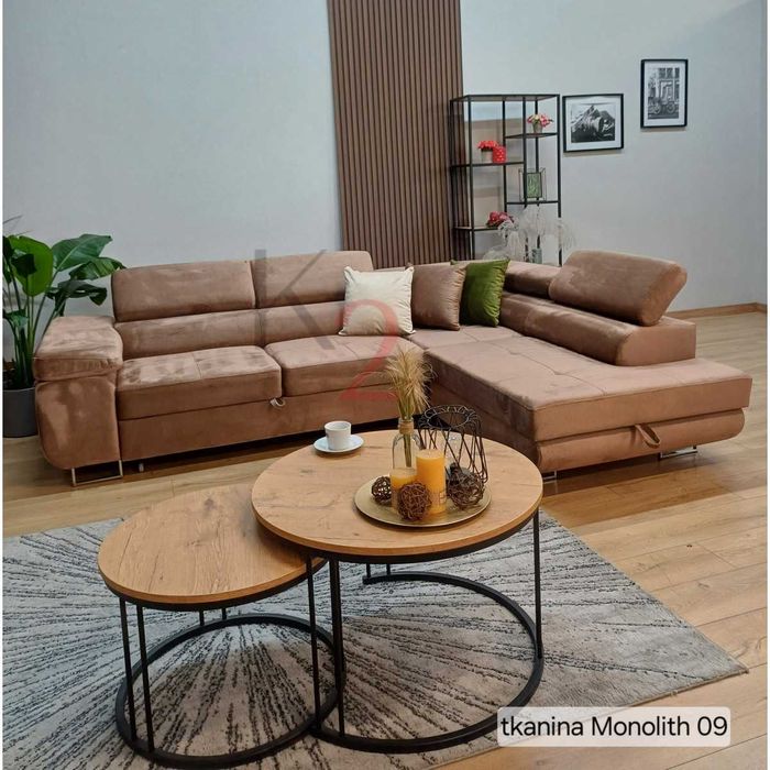 Narożnik Kanapa Sofa Rogówka Łóżko z Funkcją spania DOSTĘPNĘ OD RĘKI