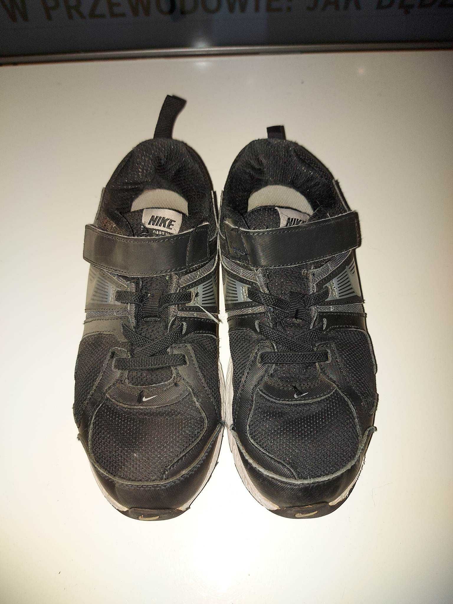 NIKE buty na rzepy chłopięce czarne rozmiar 34