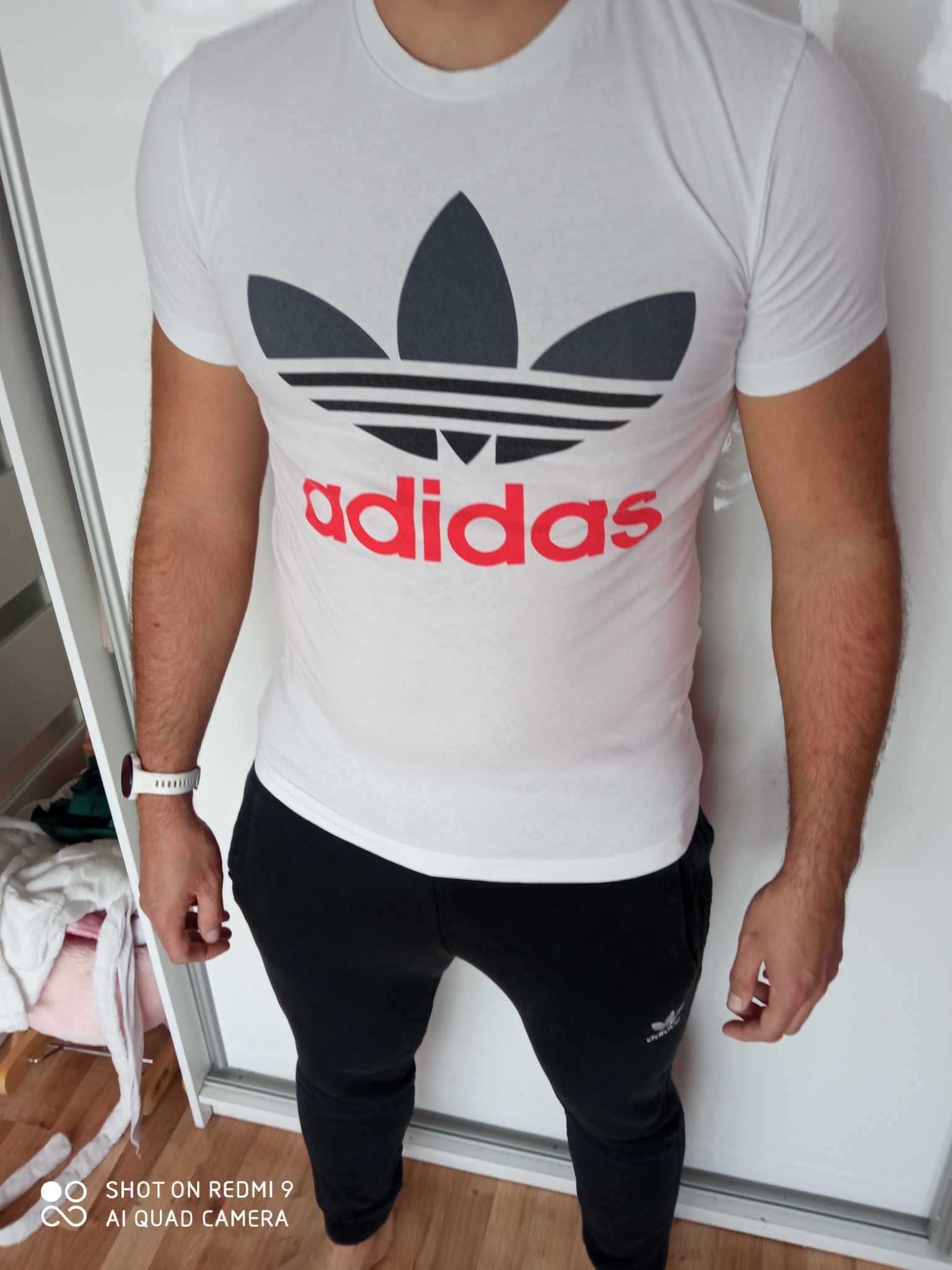 Koszulka męska Adidas M, oryginalna stan bardzo dobry