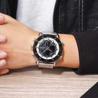 Часы наручные (годинник) SKMEI 1636 Silver / Black