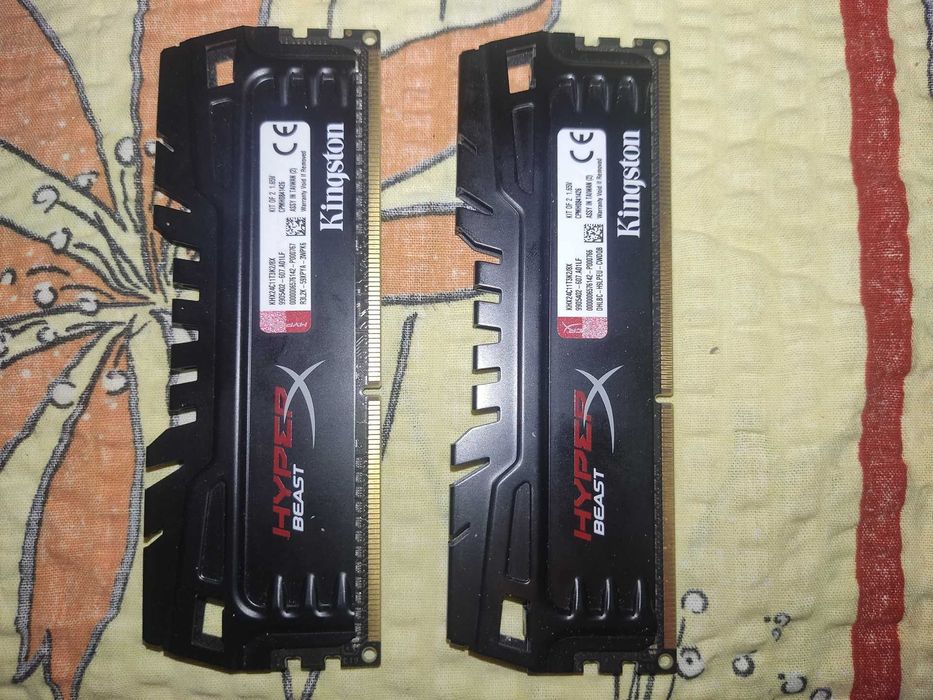 Pamięć RAM DDR3 Kingston HyperX Beast 8GB 2X4GB 2400MHZ CL11